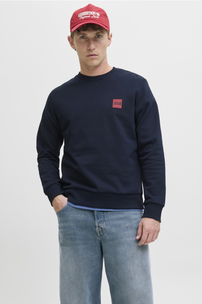 JJBRANDY SWEAT CREW NECK LN 12279256 Sky Captain